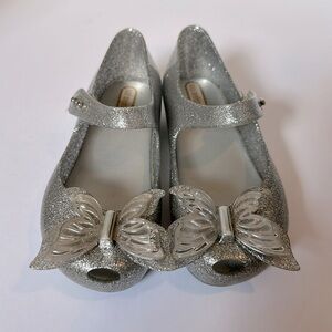 Mini Melissa Butterfly Flats Size 10